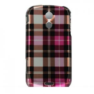 Hard Plastic Design Case for Samsung Epic 4G - Hot Pink Check