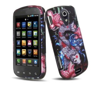 Hard Plastic Design Case for Samsung Epic 4G - Koi Fish