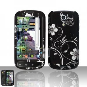 Hard Plastic Rubber Feel Design Case for Samsung Epic 4G - Midnight Garden