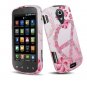 Hard Plastic Rubber Feel Design Case for Samsung Epic 4G - Peace Love Sign
