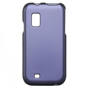 Hard Plastic Rubber Feel Case for Samsung Fascinate i500 - Purple