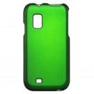 Hard Plastic Rubber Feel Case for Samsung Fascinate i500 - Green
