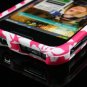 Hard Plastic Rubber Feel Design Case for Samsung Fascinate i500 - Hawaiian Flowers