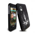 Hard Plastic Rubber Feel Design Case for Samsung Fascinate i500 - Abstract Tattoo