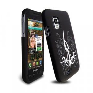 Hard Plastic Rubber Feel Design Case for Samsung Fascinate i500 - Abstract Tattoo