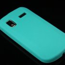 Soft Silicone Skin Cover Case for Samsung Focus i917 - Turquoise
