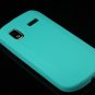 Soft Silicone Skin Cover Case for Samsung Focus i917 - Turquoise