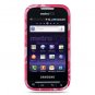Hard Plastic Design Cover Case for Samsung Galaxy Indulge R910 - Hot Pink Flowers