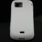 Soft Silicone Skin Cover Case for Samsung Mythic A897 - White