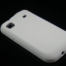 Soft Silicone Skin Cover Case for Samsung Vibrant T959 - White