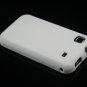 Soft Silicone Skin Cover Case for Samsung Vibrant T959 - White