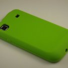 Soft Silicone Skin Cover Case for Samsung Vibrant T959 - Green