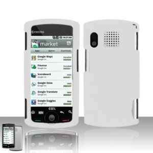 Soft Silicone Skin Cover Case for Sanyo Zio - White