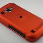 Hard Plastic Rubber Feel Case for Samsung Omnia II i920 - Orange