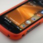 Hard Plastic Rubber Feel Case for Samsung Omnia II i920 - Orange