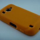 Soft Silicone Skin Cover Case for Samsung Omnia II i920 - Orange