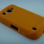 Soft Silicone Skin Cover Case for Samsung Omnia II i920 - Orange