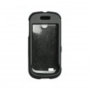 Hard Plastic Rubber Feel Case for Samsung Eternity II A597 - Black