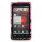 Hard Plastic Design Case for Motorola Droid Bionic Targa XT875 - Purple Swirls