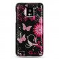 Hard Plastic Design Case for LG Optimus G2x - Pink Butterfly
