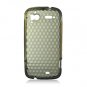 Crystal Gel Diamond Design Skin Case for HTC Sensation 4G - Smoke