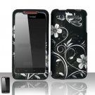 Hard Plastic Rubber Feel Design Case for HTC Merge 6325 - Midnight Garden