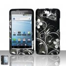 Hard Plastic Rubber Feel Design Case for HTC G2 - Midnight Garden