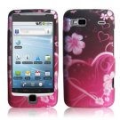 Hard Plastic Rubber Feel Design Case for HTC G2 - Lovely Heart