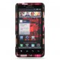 Hard Plastic Design Case for Motorola Droid Bionic Targa XT875 - Hot Pink Check