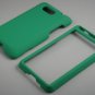 Hard Plastic Rubber Feel Case for HTC Aria - Turquoise Green