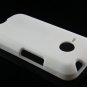 Hard Plastic Rubber Feel Case for HTC Droid Eris 6200 - White