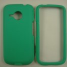 Hard Plastic Rubber Feel Case for HTC Droid Eris 6200 - Turquoise Green