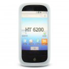 Soft Silicone Skin Cover Case for HTC Droid Eris 6200 - Clear