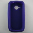 Soft Silicone Skin Cover Case for HTC Droid Eris 6200 - Purple
