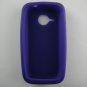 Soft Silicone Skin Cover Case for HTC Droid Eris 6200 - Purple