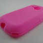 Soft Silicone Skin Cover Case for HTC Droid Eris 6200 - Hot Pink