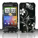 Hard Plastic Rubber Feel Design Case for HTC Incredible 2 6350 - Midnight Garden