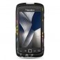 Hard Plastic Rubber Feel Design Case for Blackberry Torch 9850/9860 - Multi Colors Peace Signs