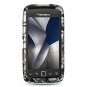 Hard Plastic Design Case for Blackberry Torch 9850/9860 - Black Skulls