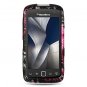 Hard Plastic Design Case for Blackberry Torch 9850/9860 - Pink Butterfly