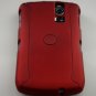 Hard Plastic Rubber Feel Armor Case for Blackberry Curve 8330 - Red