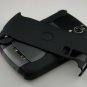 Hard Plastic Rubber Feel Armor Case for Blackberry Curve 8330 - Black
