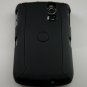 Hard Plastic Rubber Feel Armor Case for Blackberry Curve 8330 - Black