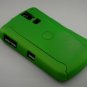 Hard Plastic Rubber Feel Armor Case for Blackberry Curve 8330 - Green
