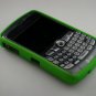 Hard Plastic Rubber Feel Armor Case for Blackberry Curve 8330 - Green
