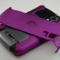 Hard Plastic Rubber Feel Armor Case for Blackberry Curve 8330 - Purple