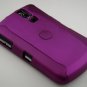 Hard Plastic Rubber Feel Armor Case for Blackberry Curve 8330 - Purple