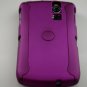 Hard Plastic Rubber Feel Armor Case for Blackberry Curve 8330 - Purple