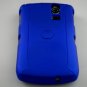 Hard Plastic Rubber Feel Armor Case for Blackberry Curve 8330 - Blue