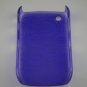 Hard Plastic Crescent Design Back Cover Case for Blackberry Curve 8520 - Purple